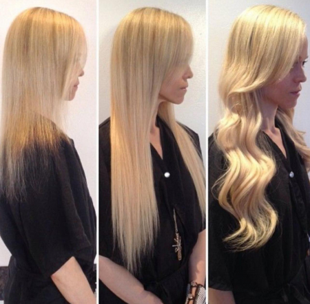 Extensii Tape-In Blond Natural #613 [1]