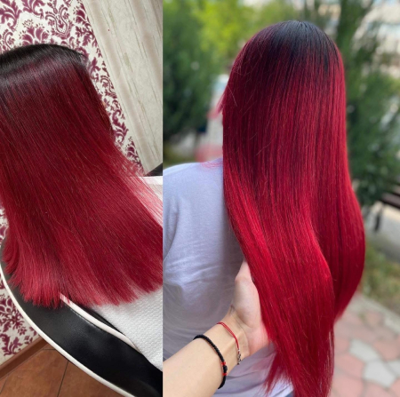 Extensii Tape‑In din Păr Natural Red [3]