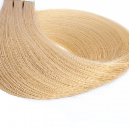 Extensii Tape-In Par Rusesc Blond Luminos #20 [3]