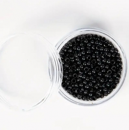 Accesorii Extensii - Inele Nanoring 100 buc Negre