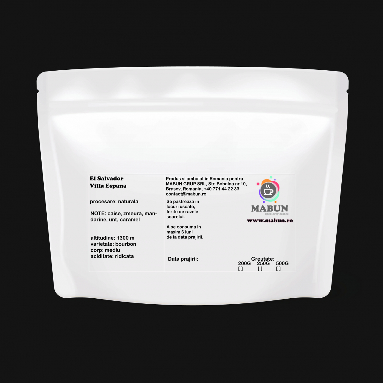 cafea de specialitate El Salvador Villa Espana [2]