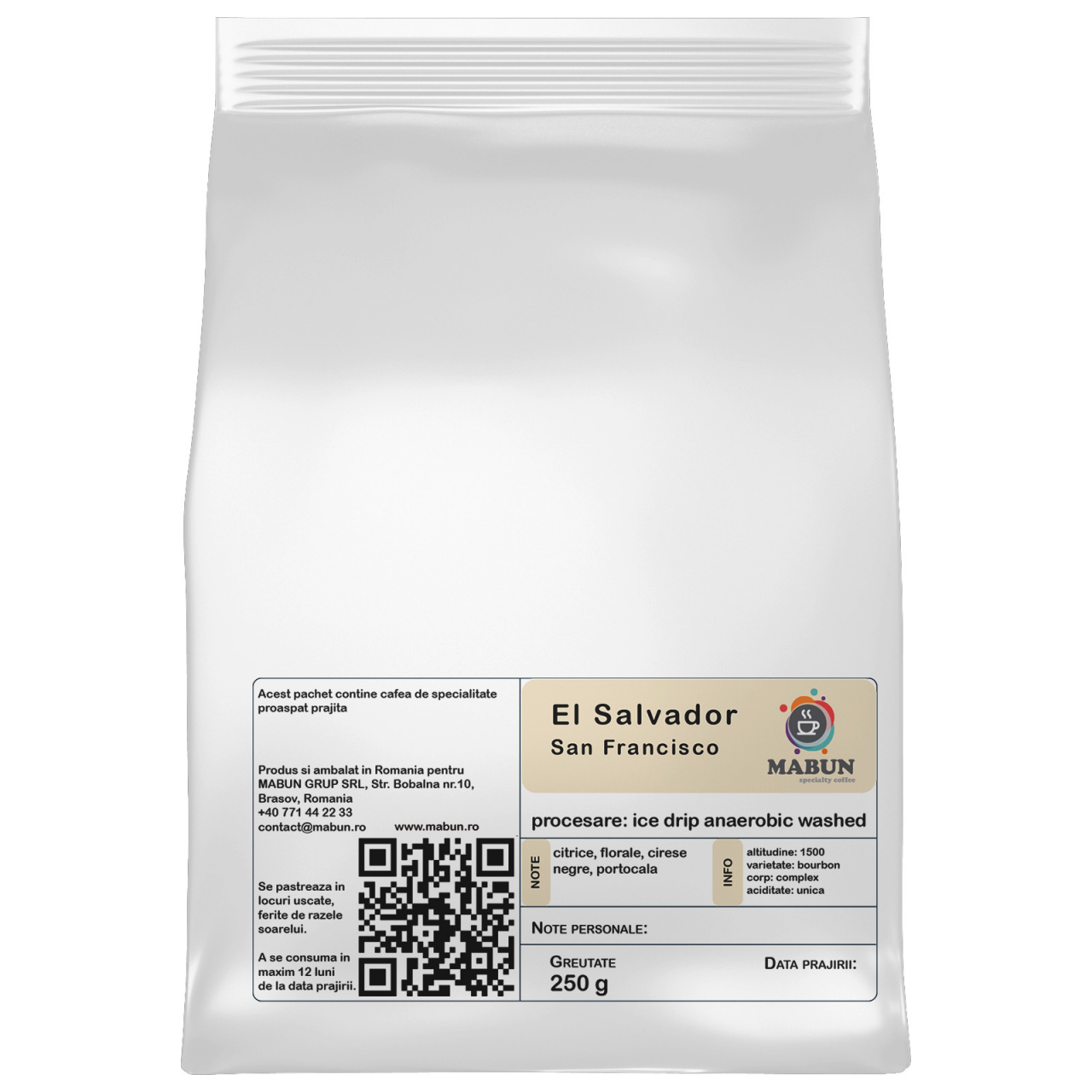 cafea de specialitate El Salvador San Francisco Iced [2]