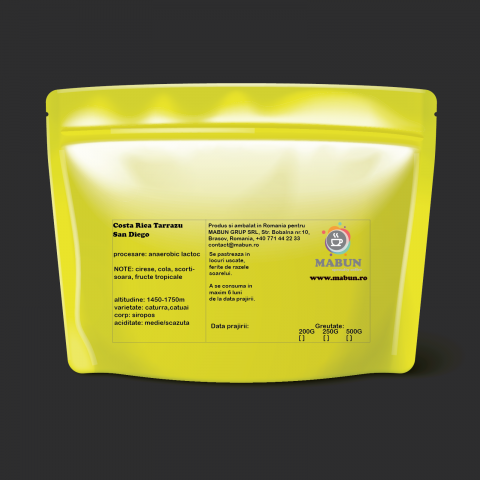 cafea de specialitate Costa Rica Tarrazu San Diego [1]