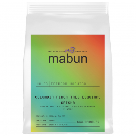 Arhiva Cafele - cafea de specialitate Columbia Finca Tres Esquinas Geisha
