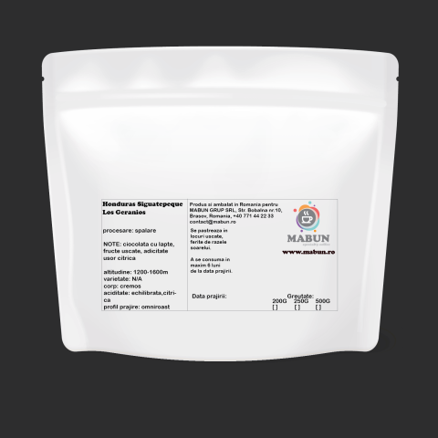 cafea de specialitate Honduras Siguatepeque Los Geranios [1]