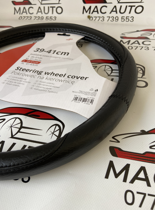 Husa volan autoutilitara din piele ecologica marime L 39-41 cm [2]