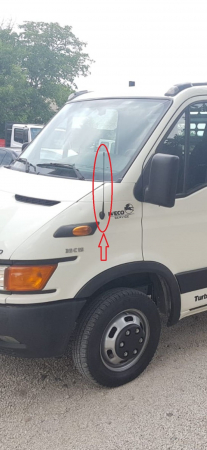 Antena radio aripa Iveco Daily  Model 1999-2006 Produs original [1]