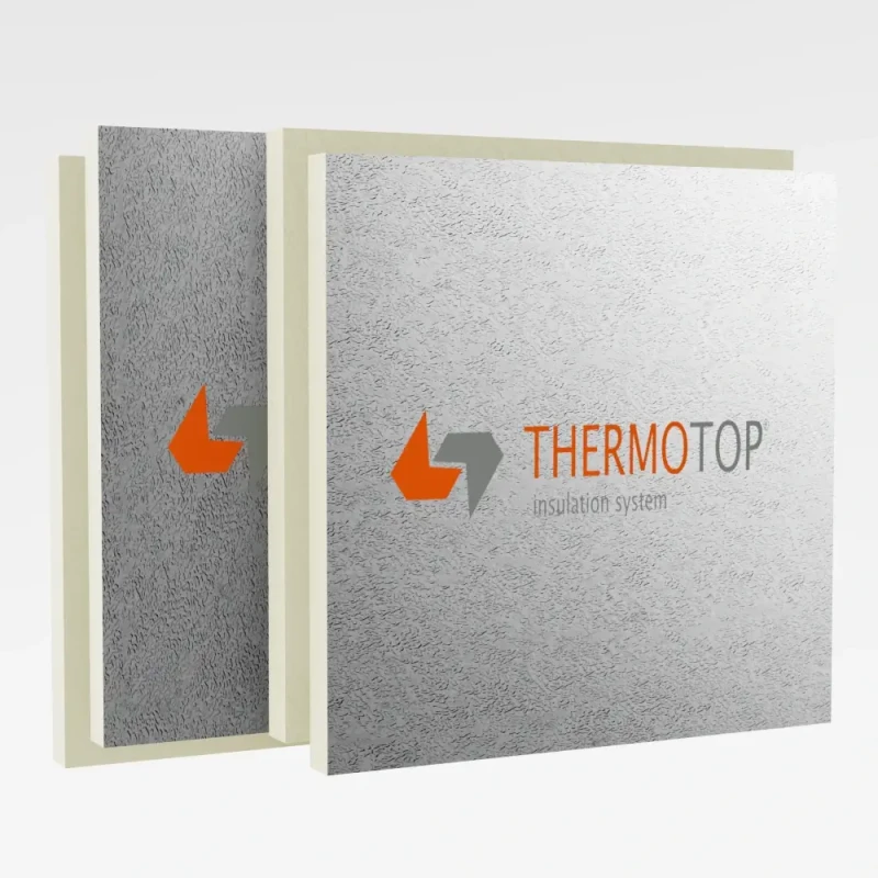 placa termoizolanta pir thermotop cu aluminiu
