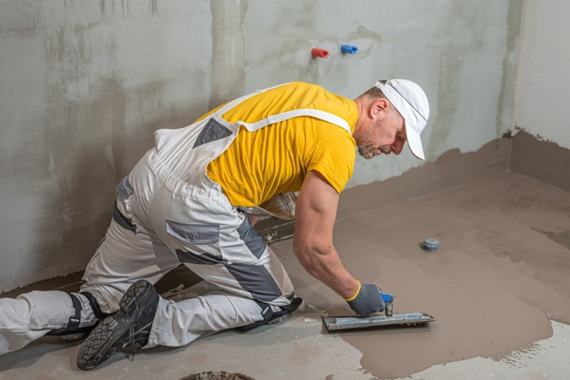 imagine cu o hidroizolatie corecta a suprafetelor in baie