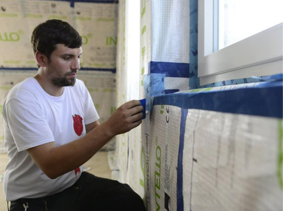 etansare ferestre cu bariera de vapori
