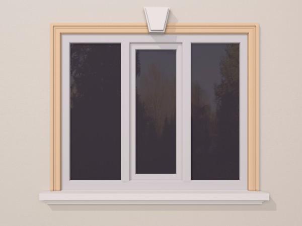 Ancadrament fereastra exterior FP108 100x38mm lungime 2m [1]
