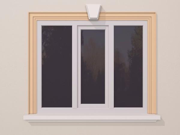Ancadrament fereastra exterior FP119 130x40mm lungime 2m [1]