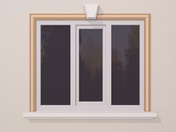 Ancadrament fereastra exterior FP121 100x40mm lungime 2m [1]