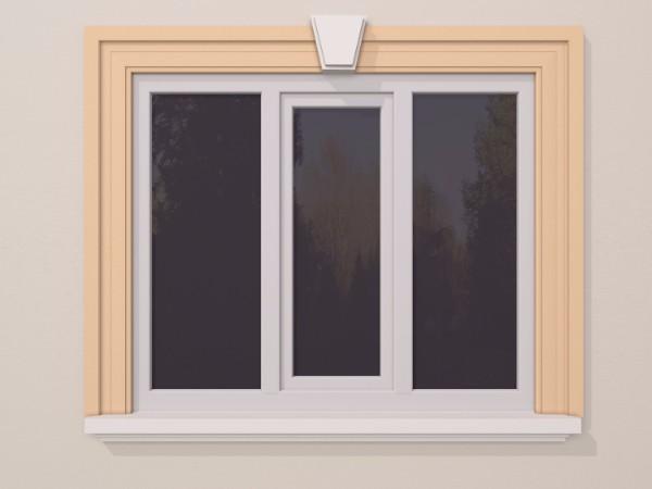 Ancadrament fereastra exterior FP122 200x50mm lungime 2m [1]