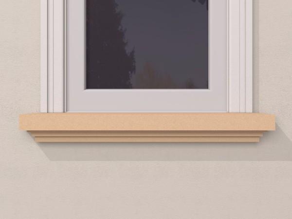 Solbanc fereastra exterior FP201 120x105mm lungime 2m [1]