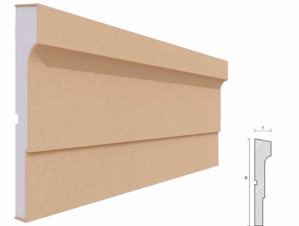 Brau decorativ exterior FP306 220x41mm lungime 2m [2]