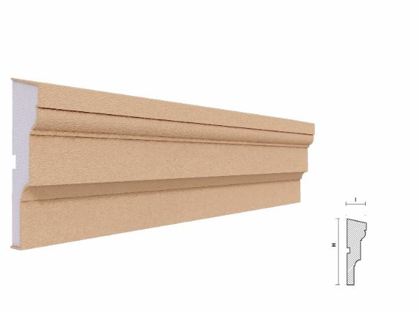 Brau decorativ exterior FP309 120x35mm lungime 2m [2]