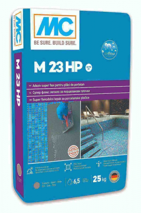 Adeziv gresie faianta flexibil placi mari M 23 HP 25 kg [1]
