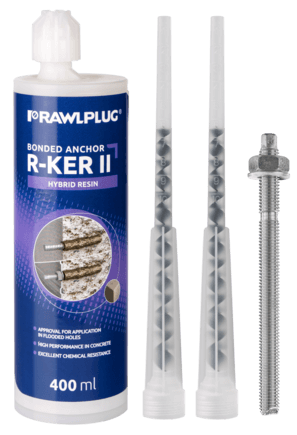 Ancora chimica hibrid sarcini mari tije filetate si armaturi Rawlplug R-KER-II 300 ml [1]