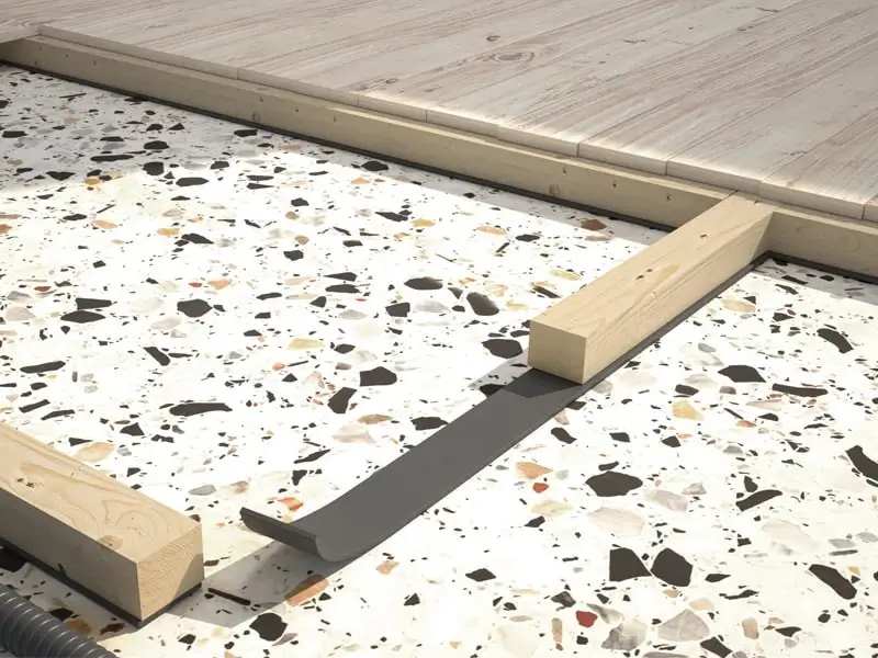 Banda adeziva etansare anti-cui Rothoblaass Silent Underfloor 4 x 50 mm x 30 m [2]