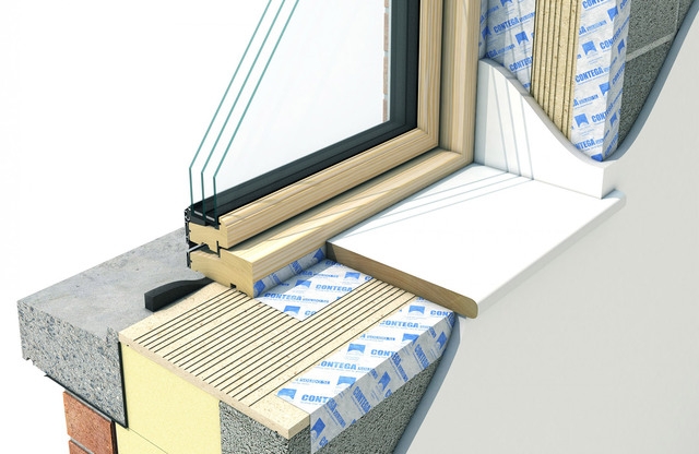 Banda adeziva expandabila ferestre si usi Pro Clima Contega Fiden Exo 4.3 m x 15 mm x 7-12 mm grosime [5]