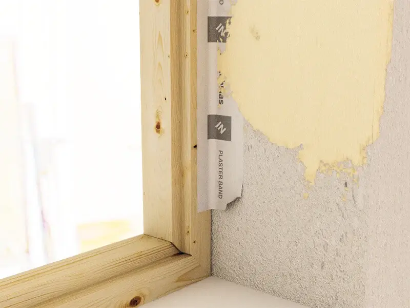 Banda etansare usi ferestre interior Rothoblaas Plaster Band In 75 mm x 25 m [2]