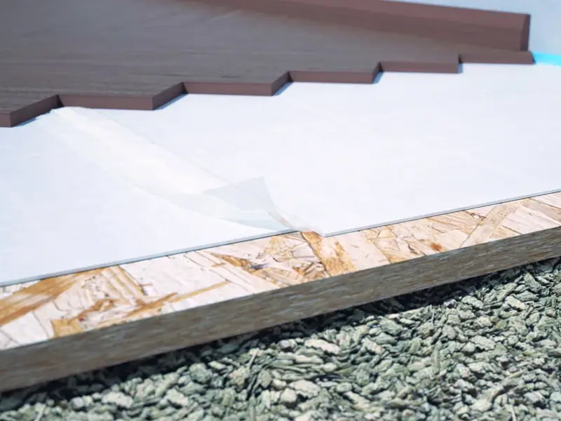 Membrana izolare fonica bariera vapori inclusa Rothoblaas Silent Step 2 mm 15 mp [2]