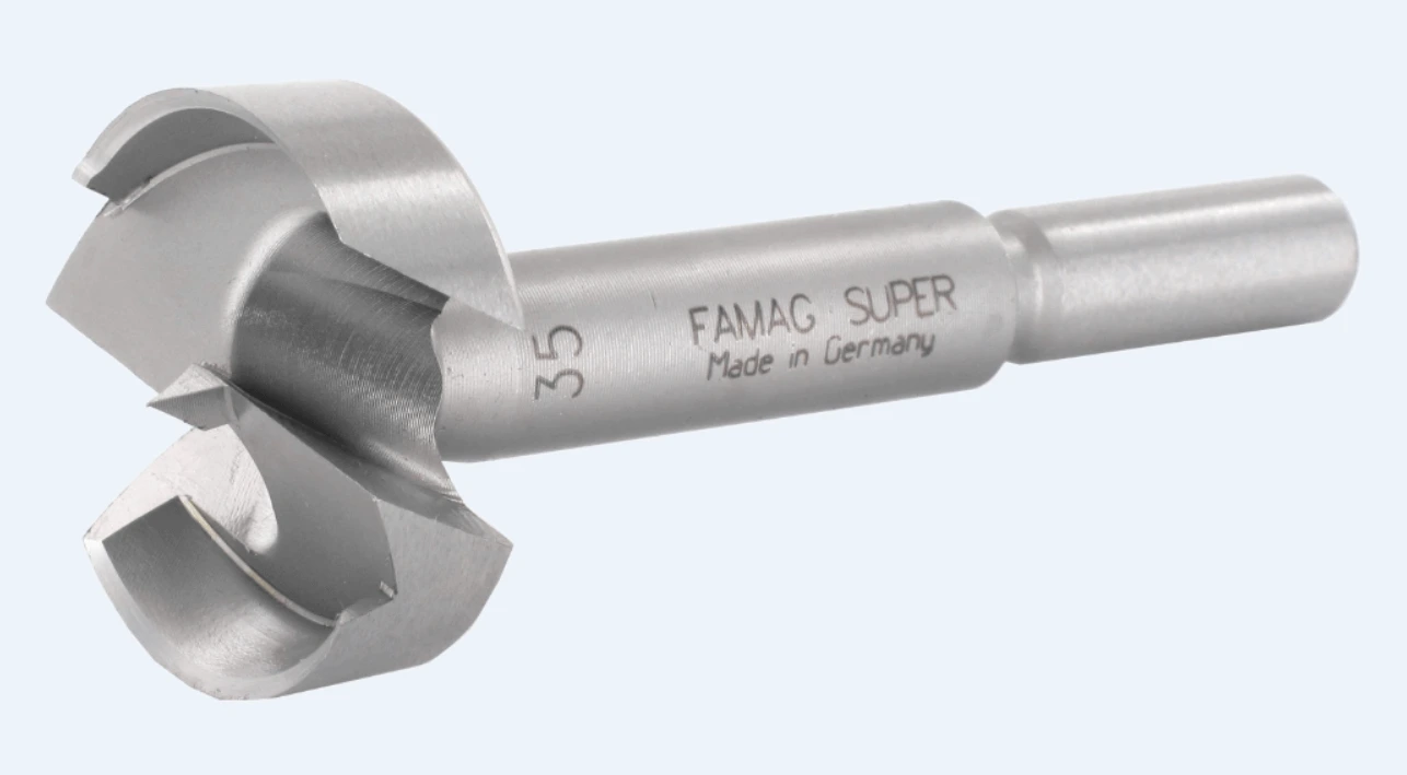 Cutie metalica set freze netede Famag pentru PAL melaminat [2]