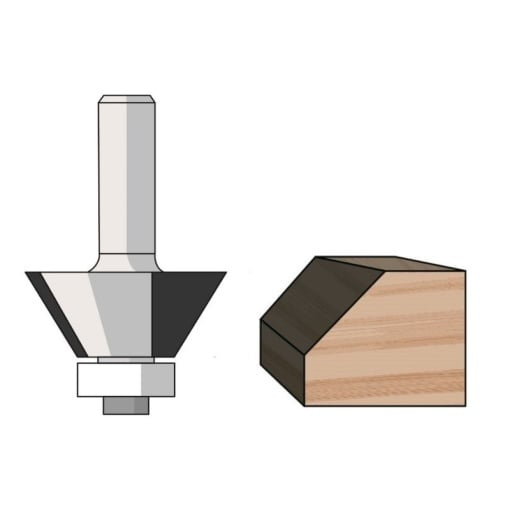 Freza canturi tesite Famag Widia diametru D31.8 mm adancime B12.7 mm unghi <45° OAL  [1]