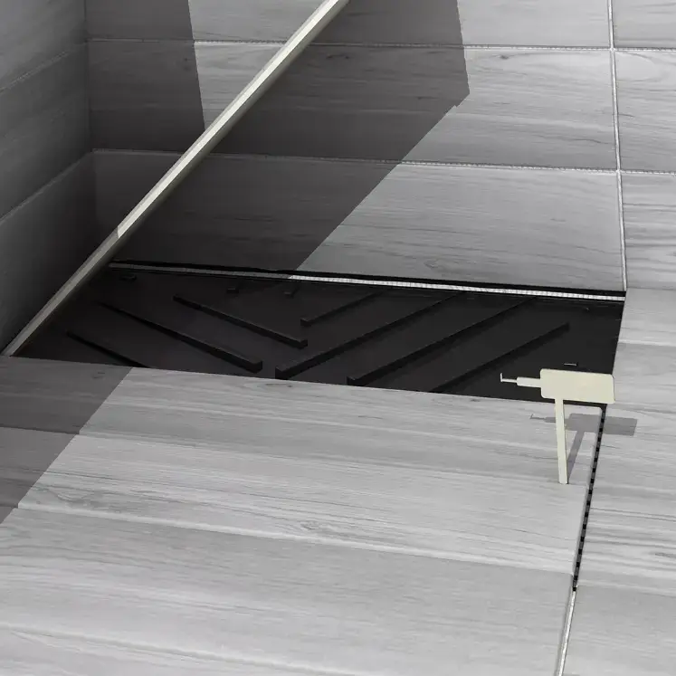 Kit dus invizibil integrat in pardoseala Revestech Plato Level [2]