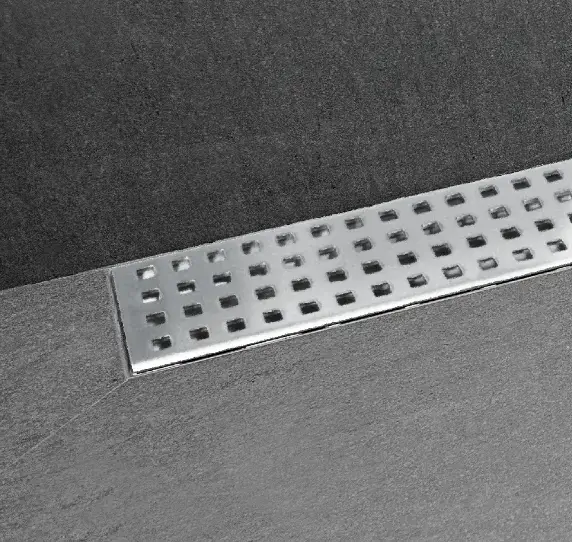 Kit rigola si gratar inox Revestech Liniar Basic Squares [2]