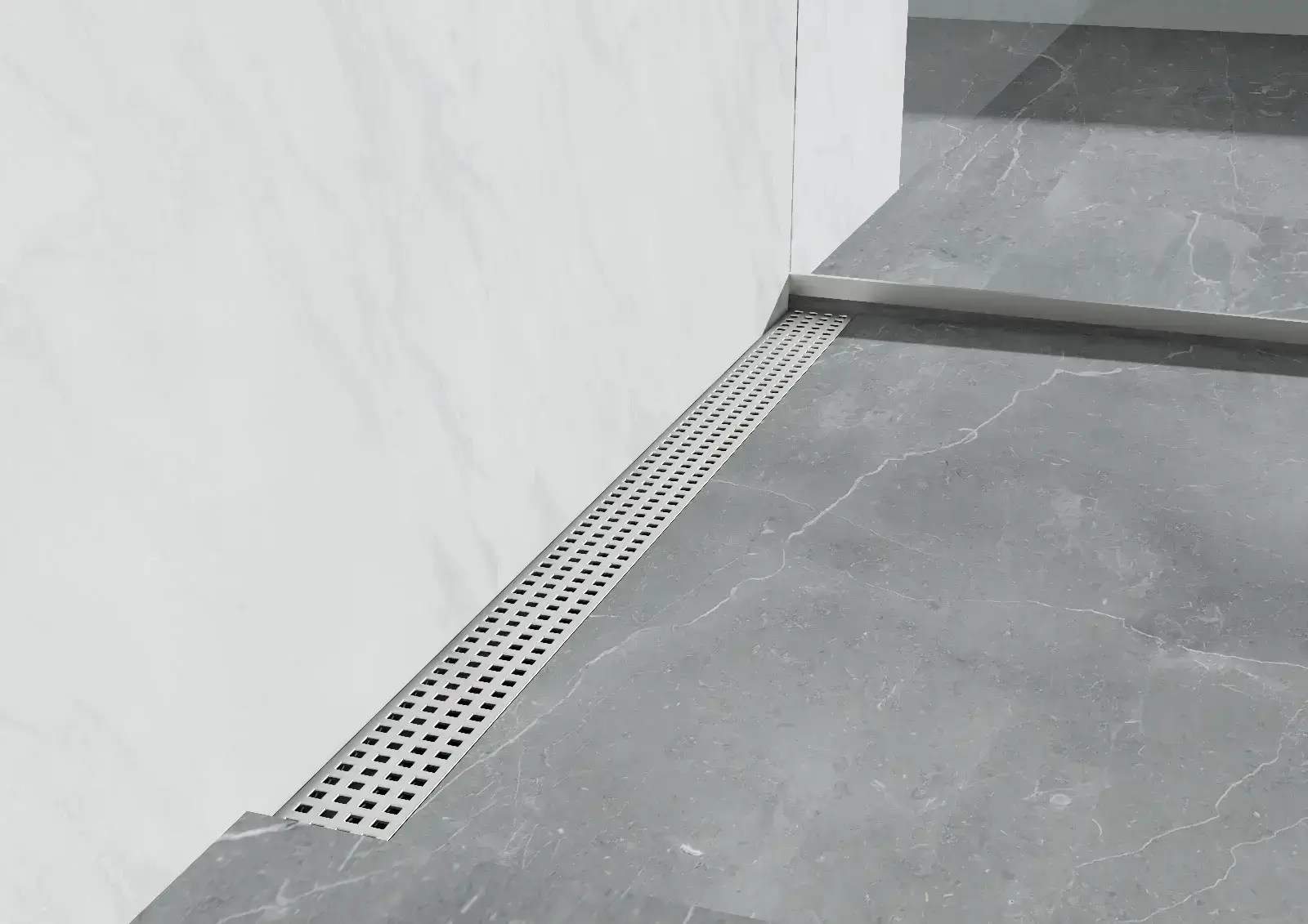 Kit rigola si gratar inox Revestech Liniar Basic Squares [3]