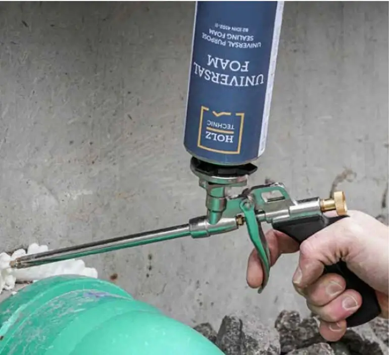 Kit 5 spume poliuretanice, pistol, cleaner Holz Technic Universal Foam [5]