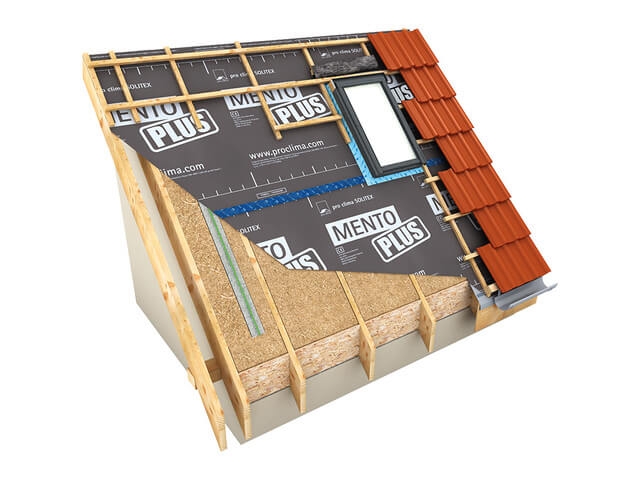 Folie anticondens acoperis ramforsata Pro Clima Solitex Mento Plus 75 mp [3]