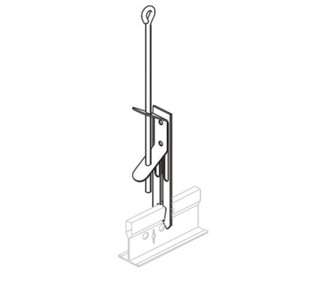 Piesa Knauf Donn de agatare profile T24 sau T15 100 buc [2]