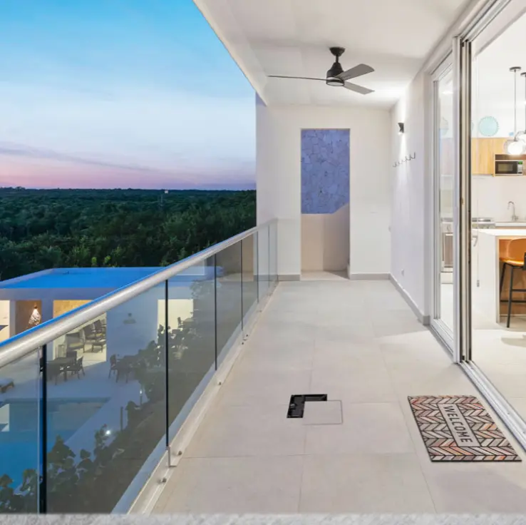 Scurgere terasa mascata in pardoseala Revestech Outdrain Level 20 x 20 cm [3]