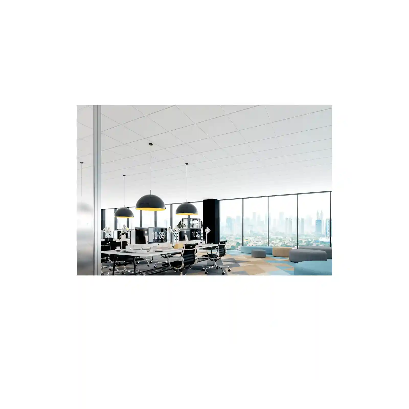 Tavan casetat fibra minerala Knauf ADAGIO Alpha+ [2]