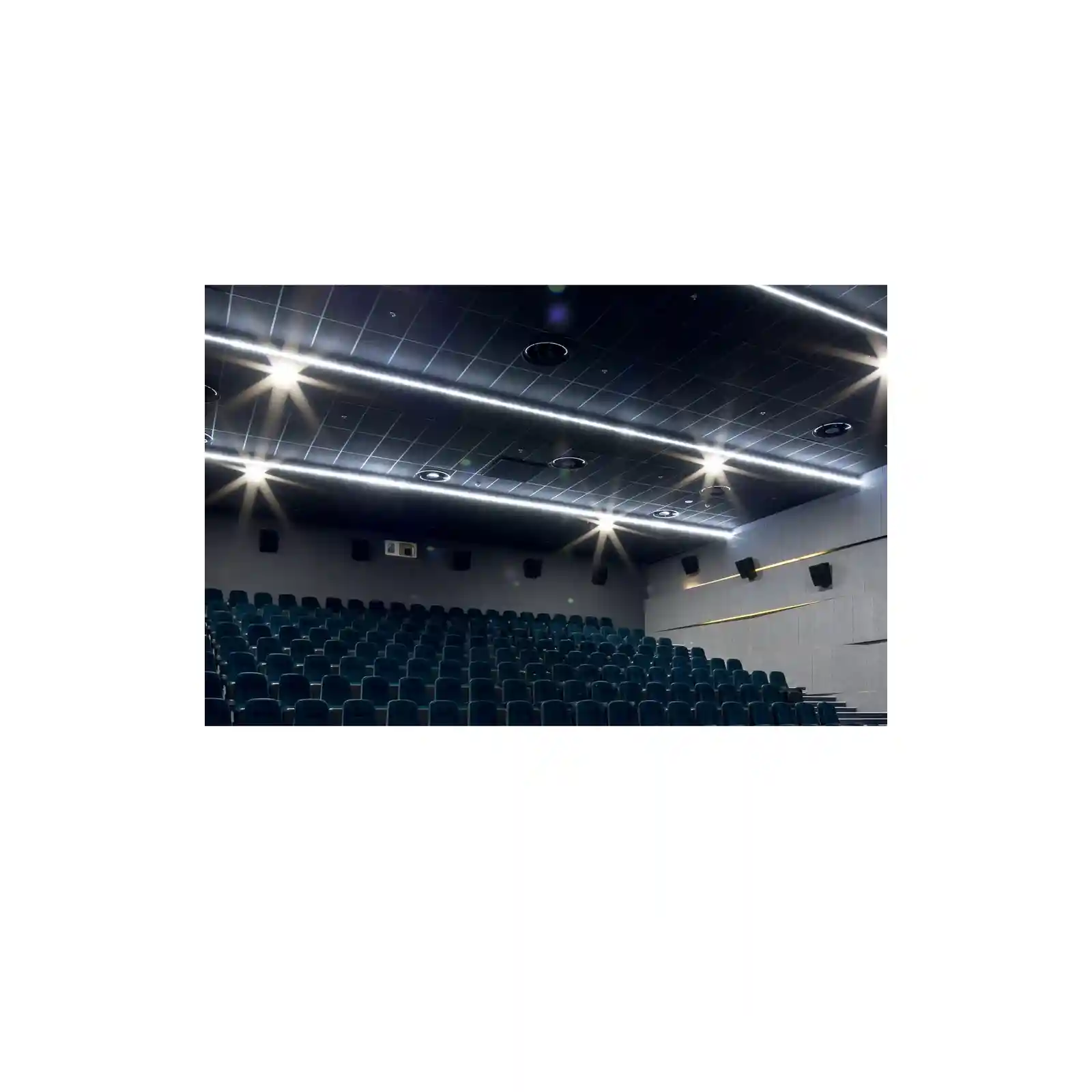 Tavan casetat negru fibra minerala Knauf THERMATEX Alpha Colour [2]