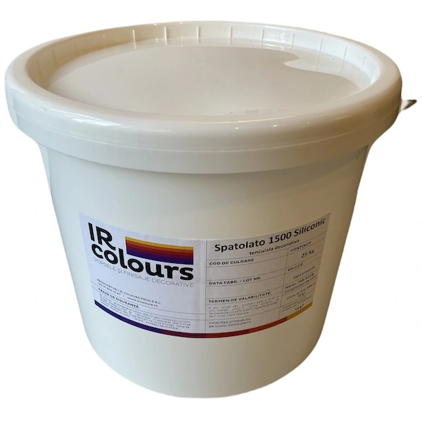 Tencuiala decorativa siliconica 1.5 mm bob IR Colours Spatolato N023 25 kg [2]