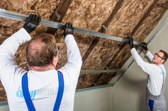Vata minerala de sticla Knauf Insulation Unifit 035 14 cm 16 kg/mc [3]