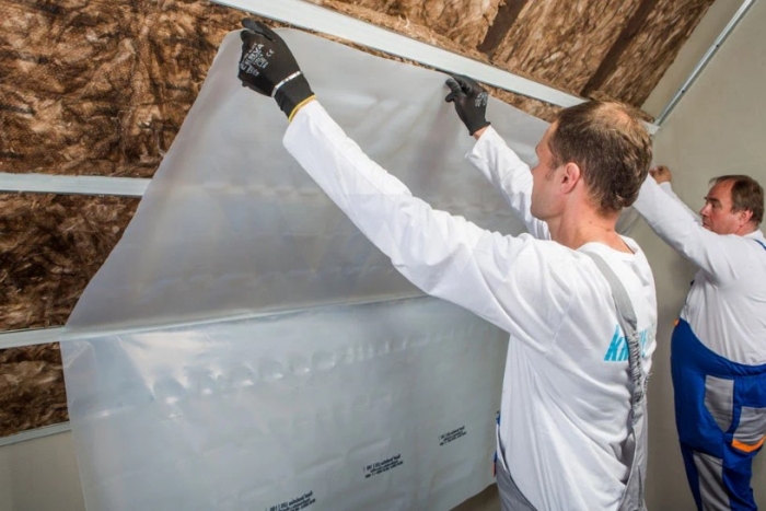 Vata minerala de sticla Knauf Insulation Unifit 035 14 cm 16 kg/mc [4]