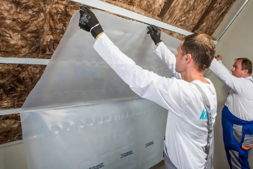 Vata minerala de sticla Knauf Insulation Unifit 035 15 cm 16 kg/mc [4]