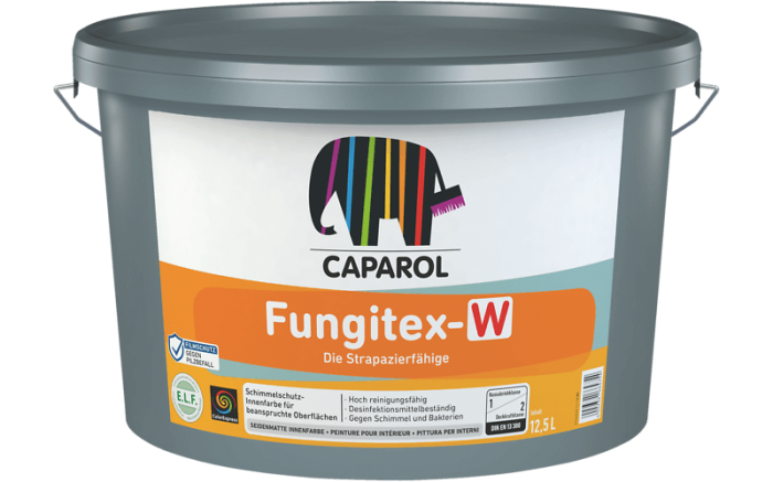 Vopsea latex antimucegai interior Caparol Fungitex W 12.5 l [1]