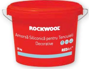 Amorse tencuieli decorative - Amorsa siliconica pentru tencuieli decorative Rockwook REDArt alba 25 kg