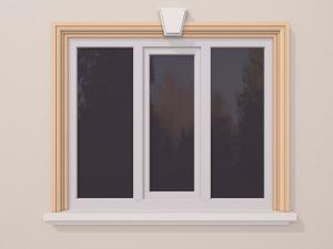 Ancadramente - Ancadrament fereastra exterior FP101 120x80mm lungime 2m