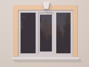 Ancadramente - Ancadrament fereastra exterior FP110 150x25mm lungime 2m