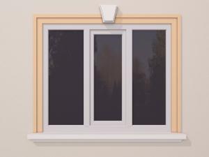 Ancadramente - Ancadrament fereastra exterior FP111 125x35mm lungime 2m