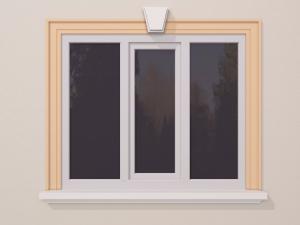 Ancadramente - Ancadrament fereastra exterior FP112 140x35mm lungime 2m