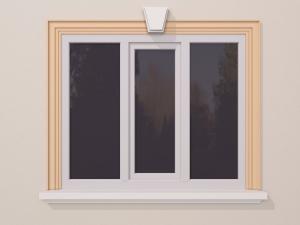 Ancadramente - Ancadrament fereastra exterior FP119 130x40mm lungime 2m