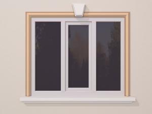 Ancadramente - Ancadrament fereastra exterior FP121 100x40mm lungime 2m